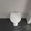 Villeroy&Boch Vicare Унитаз 36х49х46см., напольный, DirectFlush, с антигрязевым покрытием CeramicPlus, цвет: альпийский белый