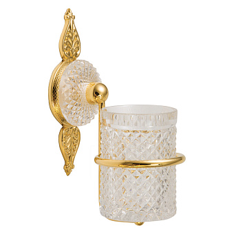Cristal et Bronze Cygne Ailé Flamant Настенный подстаканник, цвет: золото
