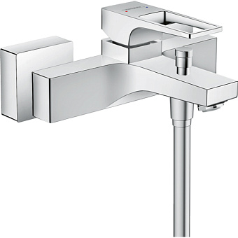 Hansgrohe Metropol Смеситель для ванны, настенный, излив 180мм, с переключателем на душ, цвет: хром
