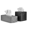 ADJ Салфетница Kleenex, 12x12xH12 см., цвет: черный/серый