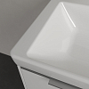 Villeroy&Boch Subway 3.0 Раковина 65х47х16.5см., без отв., подвесная, с антигрязевым покрытием CeramicPlus, без перелива, цвет: альпийский белый