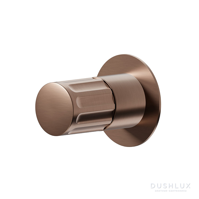 Фото Newform Ionika bagno Смеситель, встраиваемый, прогрессивный, цвет: PVD brushed copper bronze