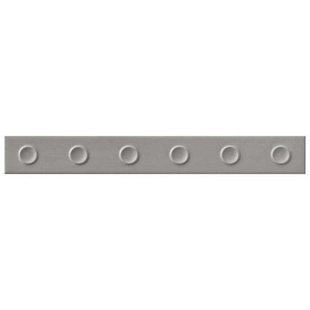 Mutina Punto Керамическая плитка 31.5х4 см, down, настенный, цвет: matt grey