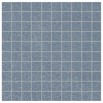 Ergon Medley Керамогранит 30x30x0.95см, универсальная, неглазурованный, цвет: Mosaico Blue minimal
