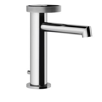 Gessi Anello Смеситель для раковины с донным клапаном и соединительными шлангами, цвет: хром