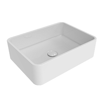Flaminia Miniwash Раковина 48x36x13 см, без отв., подвесная, цвет: белый