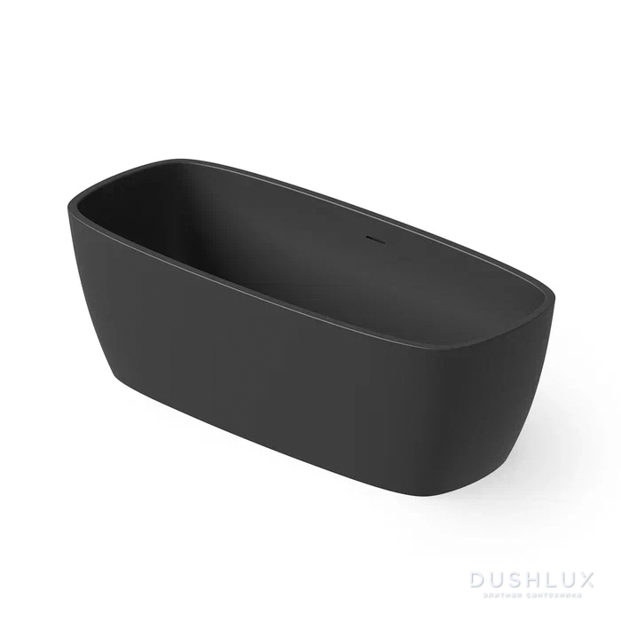 Фото Dea Design Soul Ванна 170x72x56см., отдельностоящая, Solid Surface, цвет: Black №16