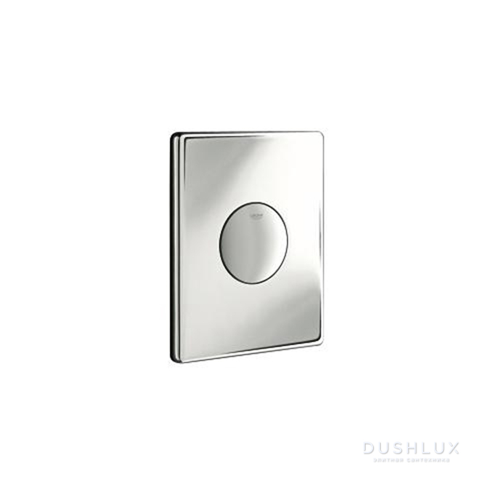 Фото Grohe Skate Кнопа смыва для унитаза, цвет: хром/белый