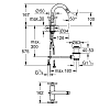 Grohe Atrio Смеситель для биде, на 1 отв., цвет: хром