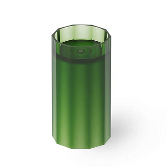 Dea Design Pedestal Basin Раковина 48x45.6x90см., напольная, без отв., Glasstech, прозрачная смола, цвет: Emerald R3