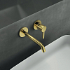 Ideal Standard Joy Смеситель для раковины, встраиваемый, излив: 18см., цвет: PVD Brushed Gold (Шлифованное Золото)