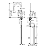 Hansgrohe Talis M54 Смеситель для кухни, 1 отв., цвет: хром
