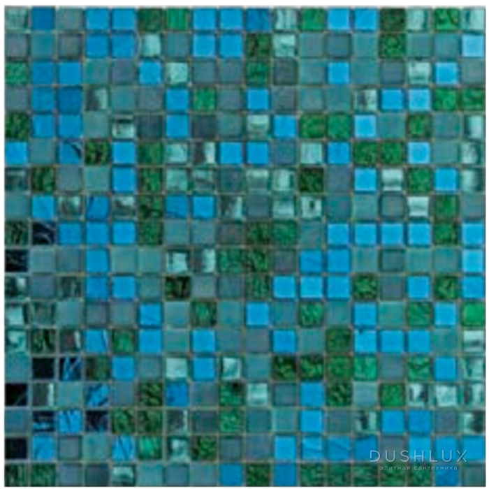 Фото Sicis Colors Мозаика 29.5x29.5см, универсальная, стекло, цвет: lapazio