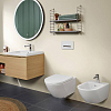 Villeroy&Boch Subway 2.0, Биде подвесное, 1 отверстие под смеситель, с переливом, 37x56.5см, с антигрязевым покрытием CeramicPlus, цвет: белый