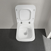 Villeroy&Boch Venticello Унитаз подвесной 37.5x56см, сиденье SlimSeat, микролифт, цвет: альпийский белый