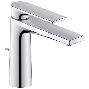 Duravit Tulum Смеситель для раковины, 1 отв., с донным клапаном, цвет: хром