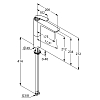 Kludi Balance Смеситель для раковины, на 1 отв., высота 21.2см., цвет: хром