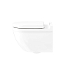 Duravit Starck 3 Унитаз подвесной безободковый, 540x360 мм, с креплением Durafix, с WG, цвет: белый
