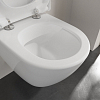 Villeroy&Boch Subway 2.0 Унитаз подвесной, 48х35.5см., Compact, с DirectFlush, с антигрязевым покрытием CeramicPlus, цвет: альпийский белый