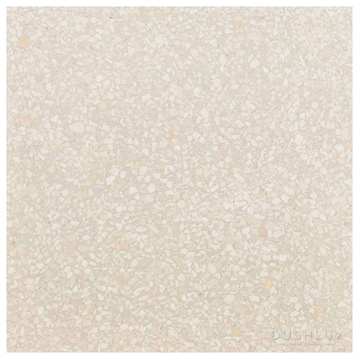 Фото Grandinetti Graniglia Агломератная плитка 60x60см, универсальная, цвет: 109 avorio chiaro