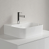 Villeroy&Boch Finion Раковина 43х39 см, 1 отв., с переливом, с антигрязевым покрытием CeramicPlus, цвет: белый