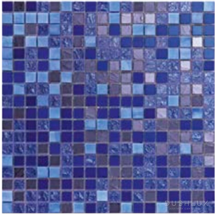 Фото Sicis Colors Мозаика 29.5x29.5см, универсальная, стекло, цвет: argentiera