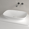 Villeroy&Boch Loop&Friends Раковина 38х56х12см., накладная, без отв., без перелива, цвет: альпийский белый