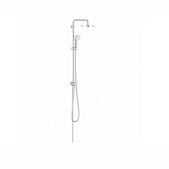 Grohe NewTemp Душевая система с переключателем на 3 положения, настенная, цвет: хром