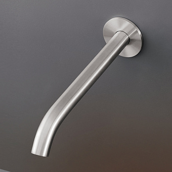 CEA Design MILO360 Излив для раковины 21.5см., настенный, цвет: нержавеющая сталь