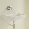 Villeroy&Boch O.novo раковина 55x46x17.5см., без отв., подвесная, без перелива, цвет: альпийский белый