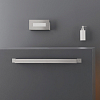 CEA Design NEUTRA Полочка 23см, многофункциональная, цвет: нержавеющая сталь