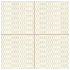 Mutina Azulej Керамогранит 20x20см, универсальный, глазурованный, цвет: trama bianco
