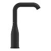 Grohe Essence Смеситель для раковины, высокий, 1 отв., без донного клапана, цвет: фантомный чёрный