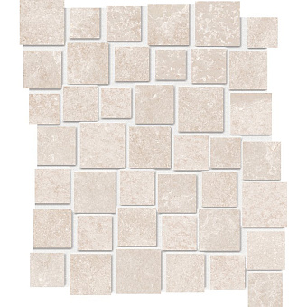 Provenza Groove Керамогранит 33х28.7х0.95см., глазурованный, универсальная, цвет: Mosaico PENTA Hot White