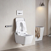 Arrow Glacier Унитаз Smart 41x60см, с функцией биде, подвесной, безободковый, клавиша смыва, цвет: белый