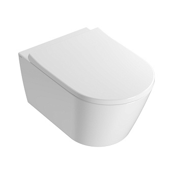 Globo Forty3 Унитаз 55x36см., подвесной, с системой Cleanstorm, цвет: белый