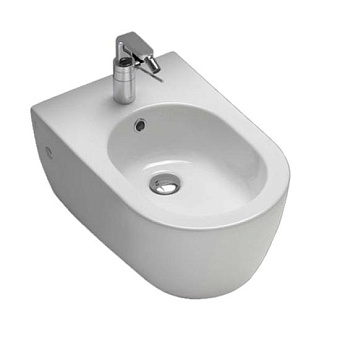 Hatria Fusion Биде подвесное, 35.5х54 см., с 1 отв., цвет: белый матовый