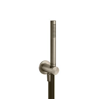 Gessi 316 Душевой гарнитур: ручной душ, держатель, шланг 150см, цвет: warm bronze brushed pvd