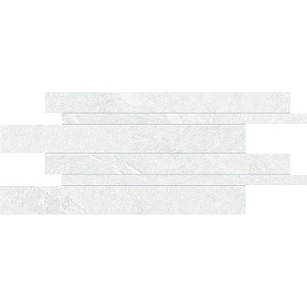 Ergon CornerStone Керамогранит 60x30x0.95см, универсальная, неглазурованный, цвет: Listelli Sfalsati Slate White