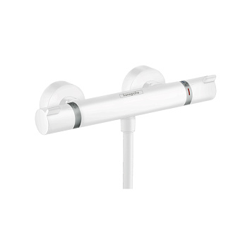 Hansgrohe Ecostat Термостат для душа Comfort, внешнего монтажа, цвет: матовый белый