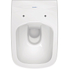 Duravit DuraStyle Комплект: подвесной унитаз Rimless 255109 37х54 см.+ сиденье с автоматическим закрыванием 006739,