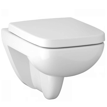 Geberit Renova Nr.1 Comprimo New Унитаз 35х48.5см., подвесной, с сиденьем микролифт, цвет: белый