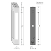 Decor Walther Bloc 37 Светильник настенный 5x10x37см, 1x 2G11 24W, цвет: хром