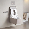 Arrow Glacier Унитаз Smart 41x60см, с функцией биде, подвесной, безободковый, клавиша смыва, цвет: бежевый