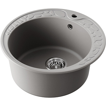Omoikiri Tovada 51 Кухонная мойка 51x19,5x51см.,встраиваемая, цвет: leningrad grey