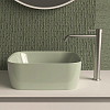 Flaminia Play Раковина 42х42см., накладная, без отв., без перелива, цвет: Verde Giada