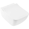 Villeroy&Boch Venticello Унитаз подвесной 37.5x56 см, безободковый, с антигрязевым покрытием CeramicPlus, цвет: белый
