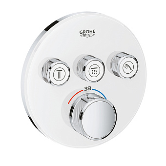 Grohe Grohtherm SmartControl Термостат Grohtherm SmartControl Термостат для встраиваемого монтажа на 3 выхода, для встраиваемого монтажа, цвет: хром