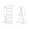Decor Walther Basket BER Стакан настольный, цвет: ротанг светлый