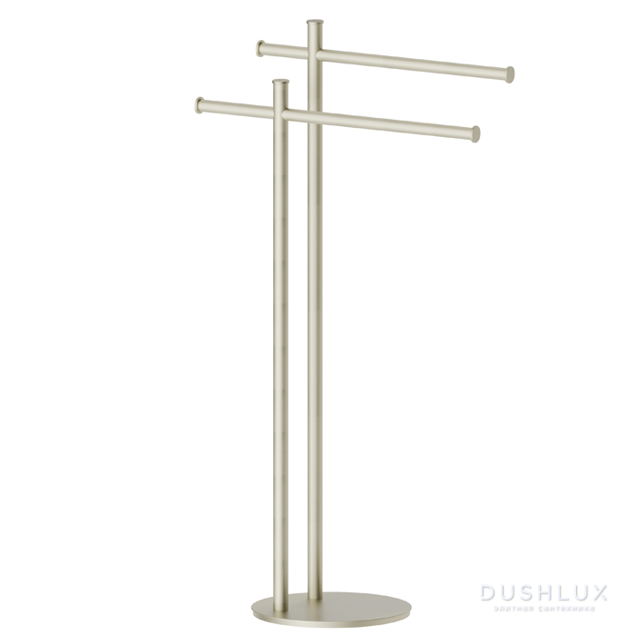 Фото Newform Accessori tondi Полотенцедержатель, напольный, цвет: PVD brushed pale gold